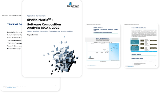 SPARK Matrix™ Research On Software Composition Analysis By Quadrant - Reserach Report