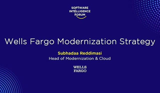 Wells Fargo Modernization Strategy