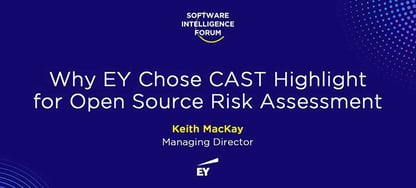 Warum EY wählte CAST Highlight für die Bewertung von Open Source Risiken
